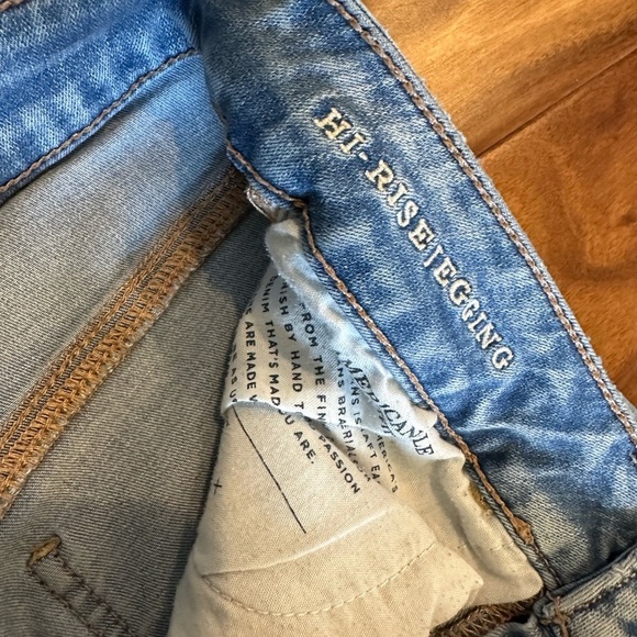 American Eagle Super Stretch X Hi-Rise Jegging size 6 Long - Picture 6 of 6